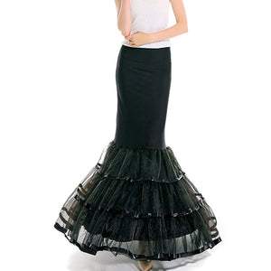 Adjustable Mermaid Petticoat Skirt