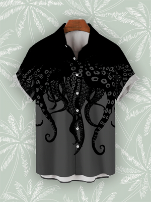 Open image in slideshow, Octopus Tentacles Bowling Shirt
