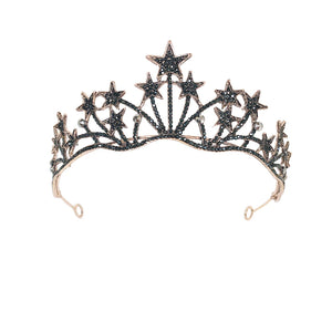 Open image in slideshow, Misc. Jeweled Crown Tiara
