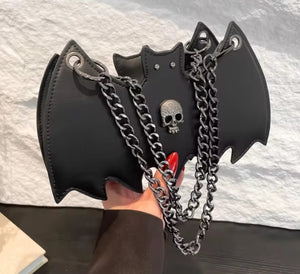 Open image in slideshow, Black Bat Purses
