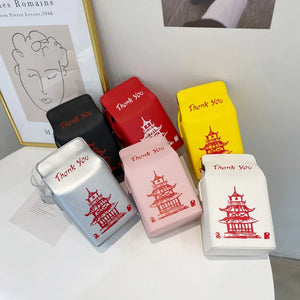 Chinese Takeout Box Purse