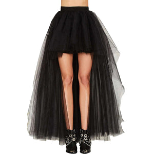 Tulle Mesh Short/Long Skirt