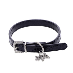 Open image in slideshow, Glitter &amp; Bling Collar Choker w/ Charm
