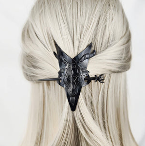 Open image in slideshow, Devil Hair Pin Barette
