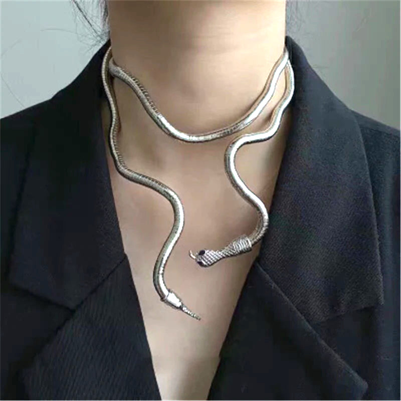 Posable Snake Necklace